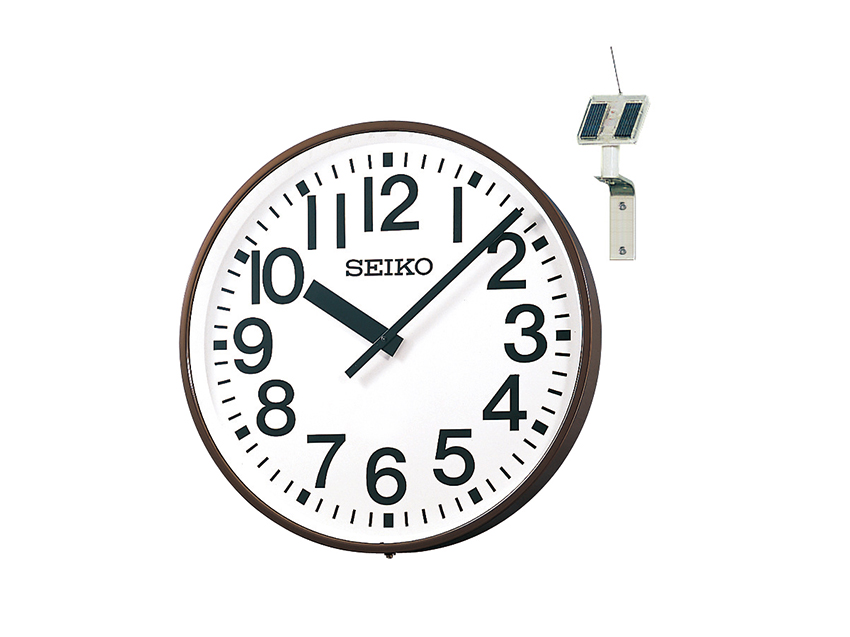 Solar-Powered Wall Clock（Outdoor/Rainproof）