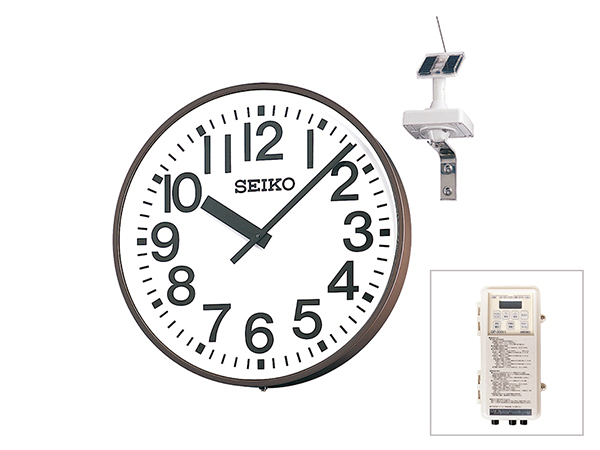 Solar-Powered Wall Clock（Outdoor/Rainproof）