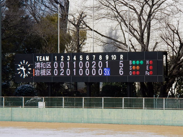 岩槻城址公園野球場